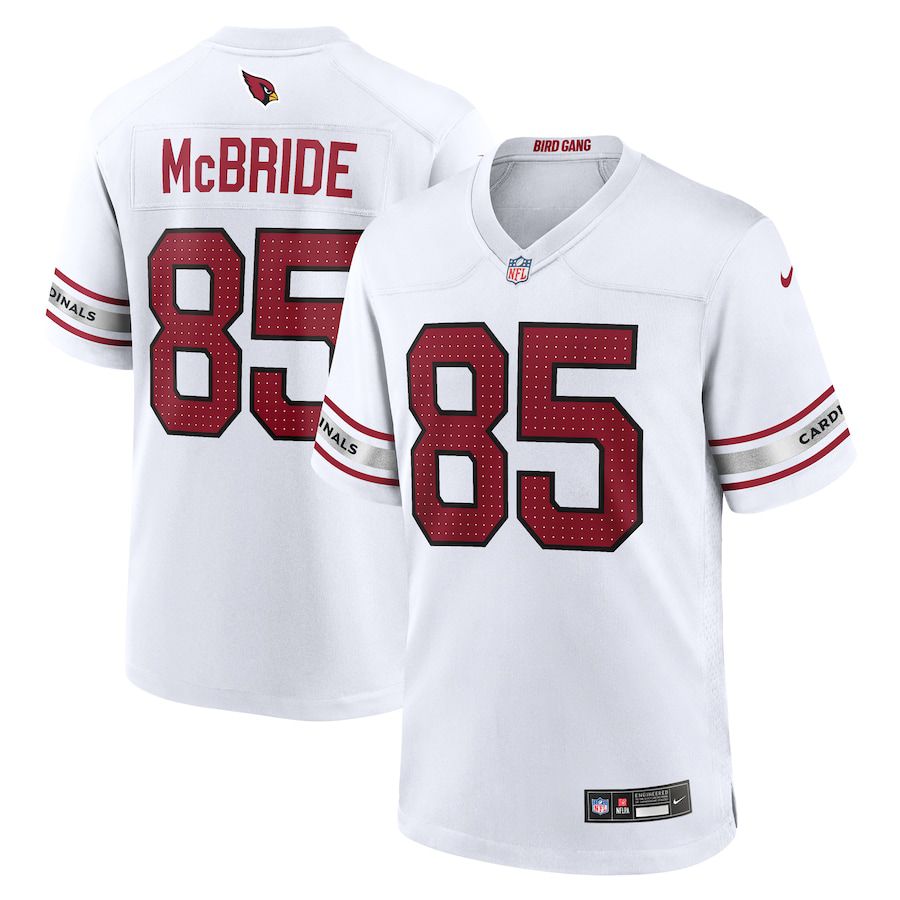 Men Arizona Cardinals #85 Trey McBride Nike White Game NFL Jersey